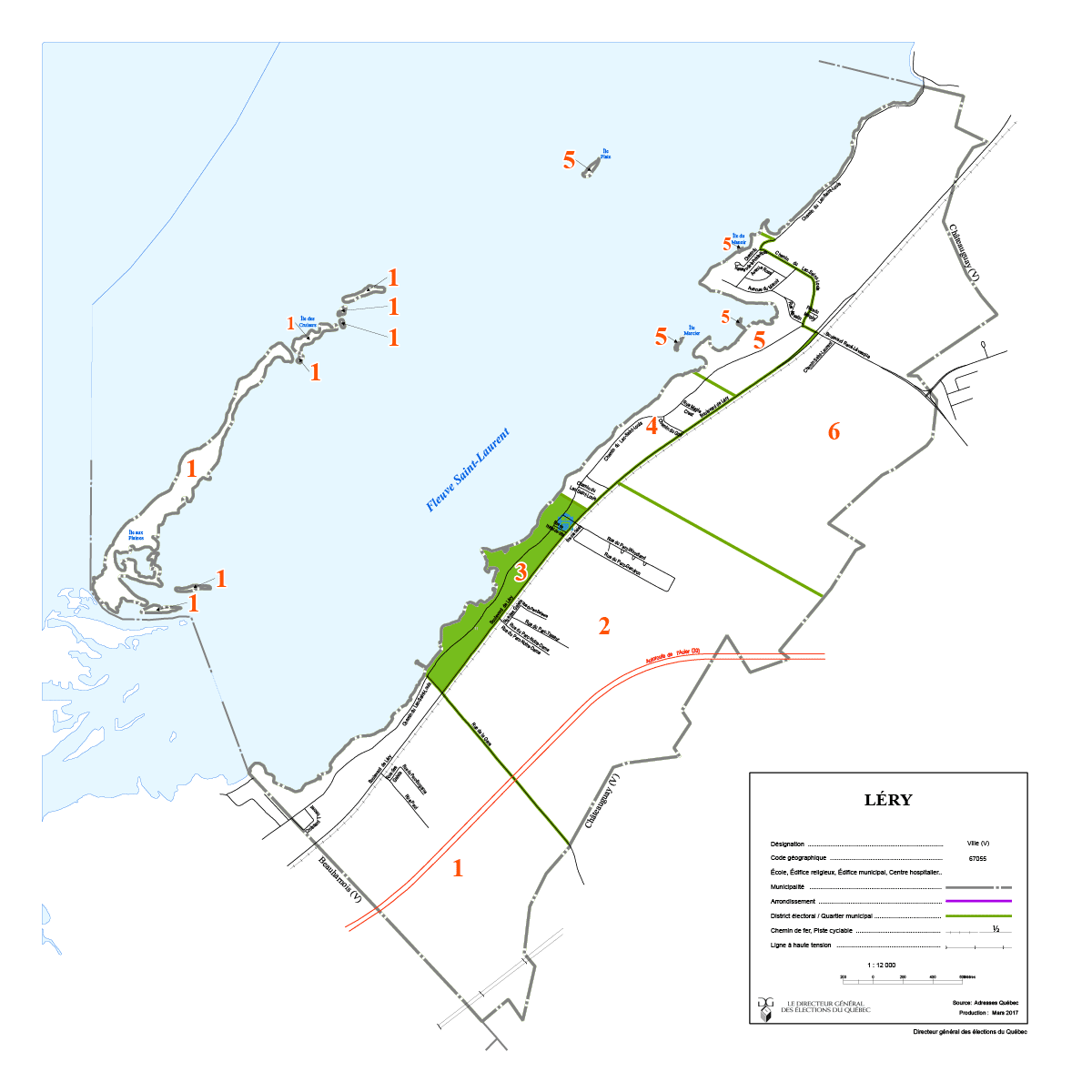 Carte du district 3 - Bellevue