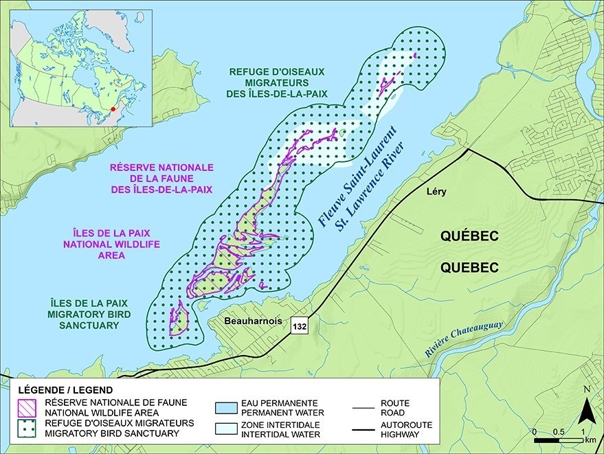 carte iles de la paix