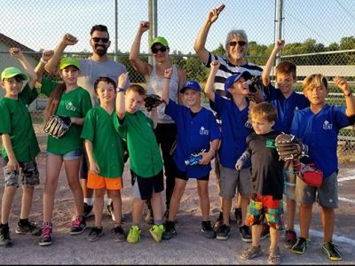 La saison de baseball jr. 2021 en image