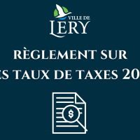 Règlement sur les taux de taxes 2024