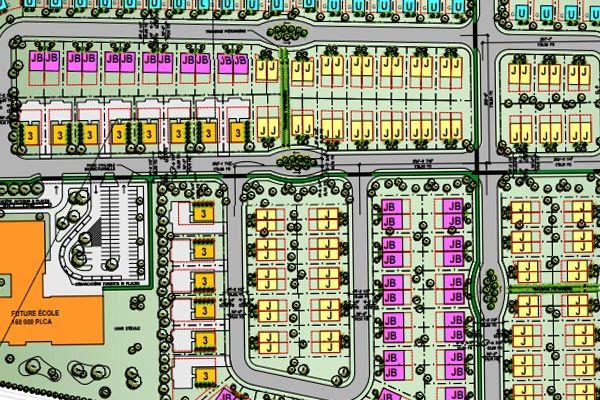 Projet de 400 unités de logement